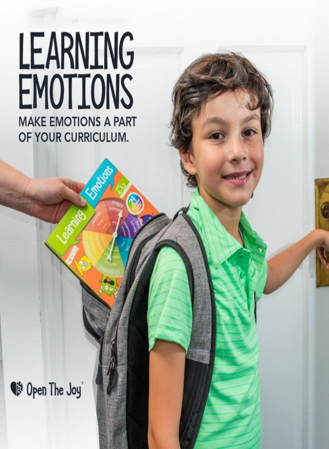 Open The Joy Learning Emotions Toolkit: Explore Emotions with a Unique and Engaging Sticker Game for Children - Ages 5 Years & up - Image 3